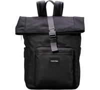 Calvin Klein Uomo Zaino Essential Folding Backpack con Etichetta con Logo, Nero (Ck Black), Taglia Unica