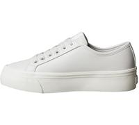 Calvin Klein Vulc Flatf Lace Up Lth CK Yw0Yw01932, Basso Top Donna, Grey (Moonstruck/Dk Ecru), 36 EU