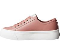 Calvin Klein Vulc FLATF Lace UP Lth YW0YW01932 - Top Basso da Donna, Rosa (Blush/Marshmellow), 38, Rosa Blush Marshmellow, 39.5 EU