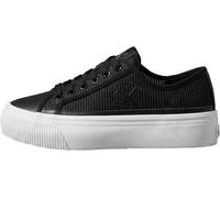 Calvin Klein Vulc Flatf Laceup Striped Nyl Hw0hw03087 Basso TopDonna
