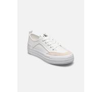 Calvin Klein - VULC FLATFORM BOLD IRREG LINES Bianco - Sneakers 39 Bianco