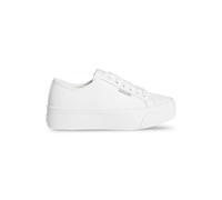 Calvin Klein Donna Sneakers Vulcanizzate Flatform con Plateau, Bianco (Bright White), 38