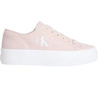 Calvin Klein Donna Sneakers Vulcanizzate Flatform Profilo Basso, Rosa (Whisper Pink), 40