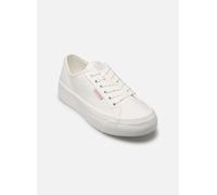 Calvin Klein Donna Sneakers Vulcanizzate Flatform con Plateau, Bianco (Bright White), 39