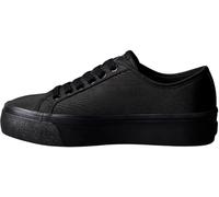 Calvin Klein Jeans - Sneakers flatform stringate nere-Nero 40
