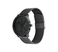 Calvin Klein Orologio Analogico al Quarzo Per Uomo e Donna Collezione ICONIC MESH - 40MM con Cinturino in Maglia Metallica in Acciaio Inossidabile Nero - 25200028