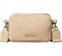 Calvin Klein Webbing Strap Camera Bag Lv04f3385g, Crossover Donna, Khaki (Khaki Canvas), One Size