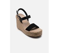 Calvin Klein - WEDGE ESPAD 70 WEBBI Nero - Sandali e scarpe aperte 36 Nero