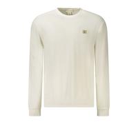 Calvin Klein White Cotton Men Sweater - L