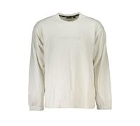 Calvin Klein White Cotton Men Sweater - M