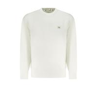 Calvin Klein White Cotton Men Sweater - S