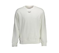 Calvin Klein White Cotton Men Sweater - XXL