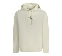 Calvin Klein White Cotton Men's Hoodie - XL