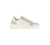 Calvin Klein White Leather Men Sneaker - EU44/US11