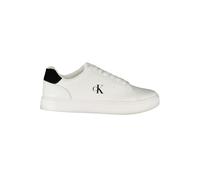 Calvin Klein White Leather Men Sneaker - EU44/US11