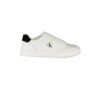 Calvin Klein - White Leather Sneaker - - Shoes - Uomo - Bianco - 42 EU