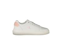 Calvin Klein White Leather Women Sneaker - EU36/US6