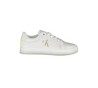 Calvin Klein White Leather Women Sneaker - EU39/US9