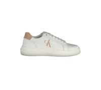 Calvin Klein White Leather Women Sneaker - EU40/US10