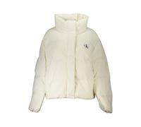 Calvin Klein White Polyamide Jackets & Coat - XS