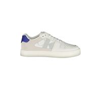 Calvin Klein White Polyurethane Men's Sneaker - EU43/US10