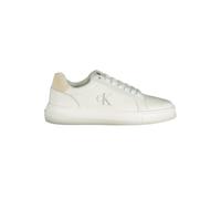 Calvin Klein White Polyurethane Men's Sneaker - EU46