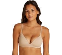 Calvin Klein Wire Free T Shirt Bra, Regisseno, Beige (Cedar), 34D