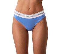 Calvin Klein Women Thong Blue (Blue Descent) XS