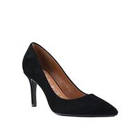 Calvin Klein Women's Gayle Pump, Black Suede, 6.5