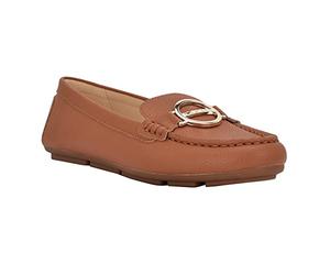 Calvin Klein Women's Layne Loafer Flat, Luggage 259, 8.5