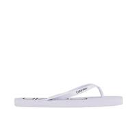 Calvin Klein Women's Salma Flip Flop, White, 7