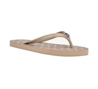 Calvin Klein Women's Sarminya Flip Flop, Natural Multi, 6