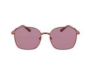 Calvin Klein Women's Sunglasses CK23100S - White with Solid Brown Lens