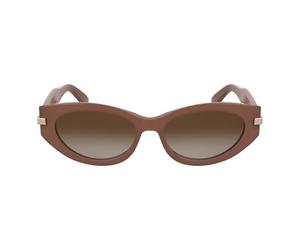 Calvin Klein Women's Sunglasses CK25502S - Opaline Rose with Gradient Brick Lens