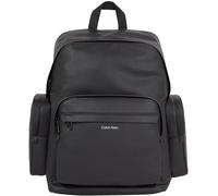 Calvin Klein Zaino Uomo con Scomparto Laptop, Nero (Ck Black Pebble), Taglia Unica