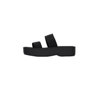 Calvin Klein Flatform SNDL Webbing Hw0hw02878, Sandali Piatti Donna, Black (Triple Black), 39 EU