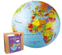 Caly Globe - Il mio globo gonfiabile "Le monde" - Francese - Rif 019KF
