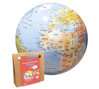 Caly Globe - Il mio globo gonfiabile "Paesi e città del mondo" - Francese - ref 009KF