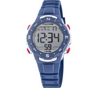 Calypso Digital Crush Orologio K5801-5 Blu Con Cinturino In Silicone 35 Mm