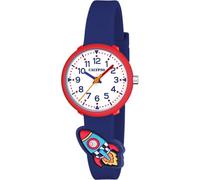 Calypso Montre enfant K5845/2 My First Watch Boîtier en caoutchouc Multi Bracelet en caoutchouc Bleu, blanc