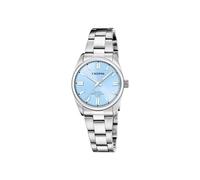 Calypso Orologio Analogico Donna K5863/6 Quarzo - Resistente all'Acqua 5 ATM Movimento ad Alta Precisione - Stile Elegante e Classico - Cinturino in Acciaio Inossidabile Argentato - Basic