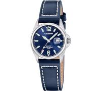 Calypso Orologio Analogico Donna K5871/3 Al Quarzo - Resistente all'Acqua 5 ATM Movimento ad Alta Precisione - Stile Elegante e Classico - Cinturino in Pelle Blu - Basic
