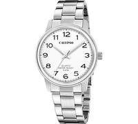 Calypso Orologio Uomo Analogico Acciaio Inox 316L Argento - Quarzo - Vetro Minerale Resistente - Impermeabile 5 ATM K5864/1 Basic