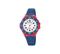 Calypso Orologio bambino analogico Junior K5758/1 Caucciù blu movimento al quarzo 10 ATM