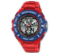 Calypso Orologio da Uomo K5769/3 Plastica PU Polso Digitale Sport Rosso UK5769/