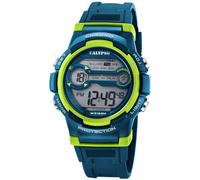 CALYPSO Orologio Digitale Bambini Unisex Blu/Neongrün 10 Bar K5808/3