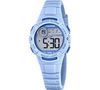 Calypso Orologio Digitale Bambino Bambina - Gomma - Impermeabile 10 ATM - Data e Calendario Cronografo Doppio Fuso Orario Luce Allarme 12/24 ore - Junior Collection - K5852
