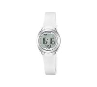 Calypso Digitale Crush Orologio K5677-1 Bianco Cinturino IN Plastica 27,5 MM