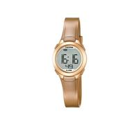 Calypso-Orologio digitale Unisex, con Display LCD digitale e cinturino in plastica, 3 K5677/oro