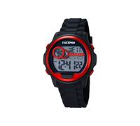 Calypso-Orologio digitale Unisex, con Display LCD digitale e cinturino in plastica, colore: nero, 2 K5667